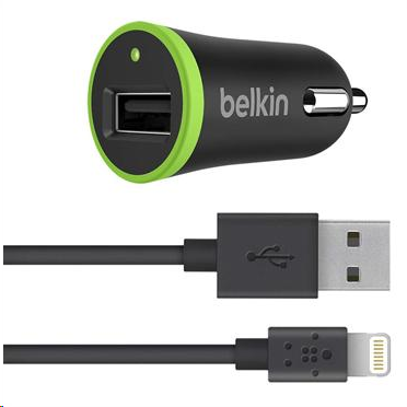 BELKIN CAR CHARGERW/ LIGHTNING CABLE
