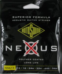 NEXUS COATED ACOUSTIC GUITAR 12-54