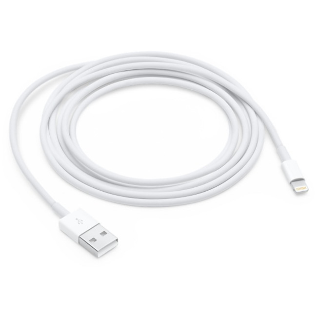 Apple - Charge/Sync Lightning Cable 6ft White