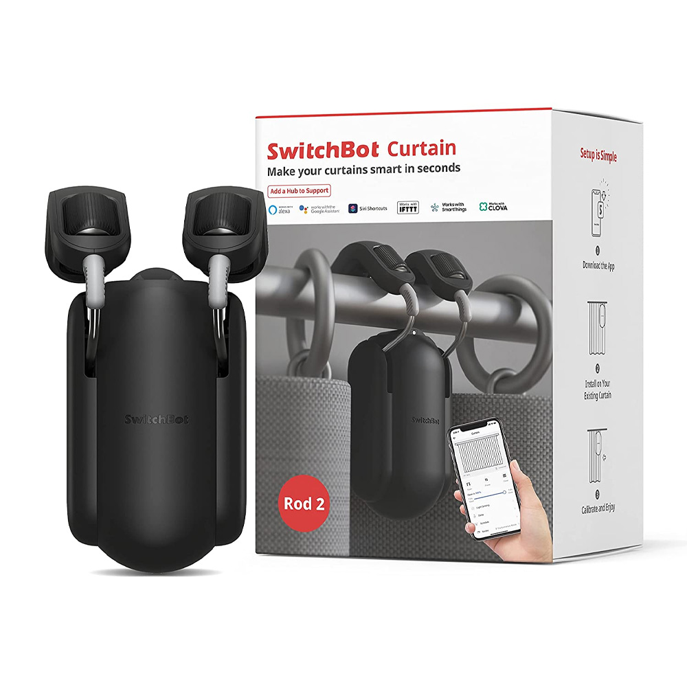 SwitchBot Curtain (Rod 2), Black
