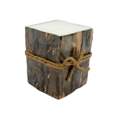 BARK CANDLE RECTAGULAR S