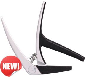 Nashville Lightweight Spring Capo For 6-String Guitar - White