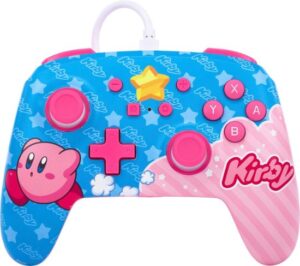 Power A Enhanced Wired Controller For Nintendo Switch - Kirby