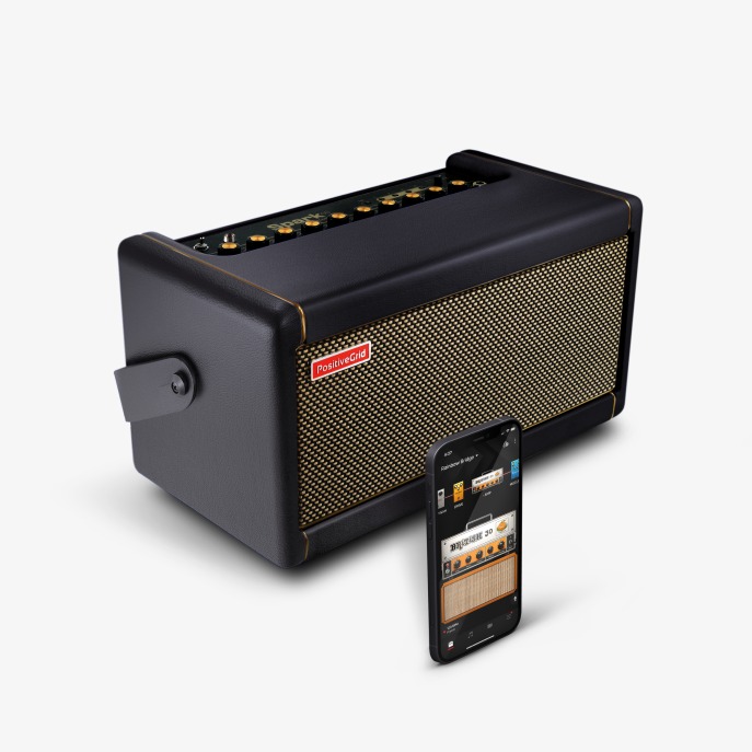 Positive Grid SPARK 40W Guitar, Bass & Acoustic Amplifier Combo Amp - Black