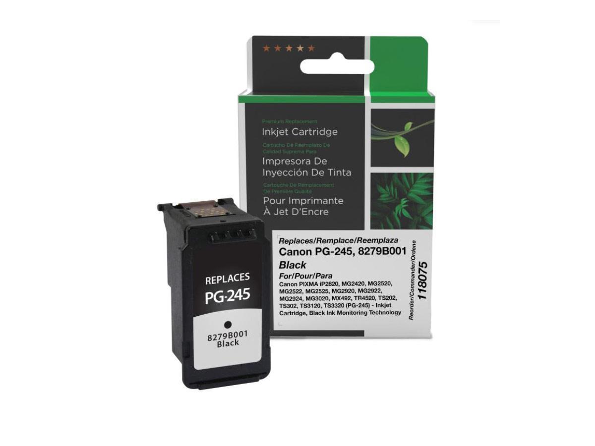 CLOVER IMAGING REMANUFACTURED BLACK INK CARTRIDGE REPLACEMENT FOR CANON PG-245