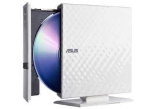 ASUS 8X DVD-RW SLIM EXTERNAL WHITE DIAMOND