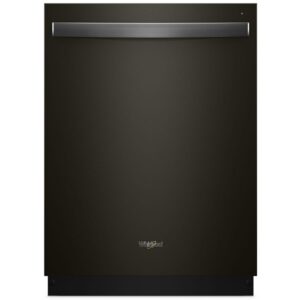 Whirlpool Dishwasher 24-Inch Wide - Black Stainless Steel