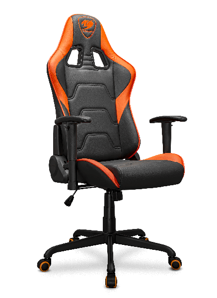 Cougar Armor Elite Gaming Chair - Black/Orange