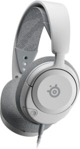 SteelSeries Arctis Nova 1P Gaming Headset (PS5/PS4, Xbox, Switch, PC, Mac, mobile)(white)